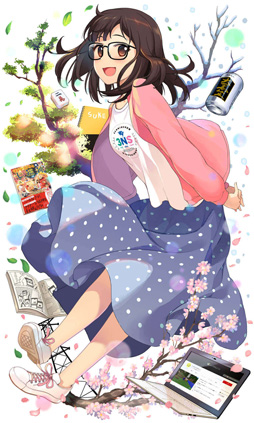 画像ギャラリー No.004のサムネイル画像 / 「Q&Qアンサーズ」,小説「はるなつふゆと七福神」とゲーム実況グループ「三人称」とのコラボを本日17:00より実施