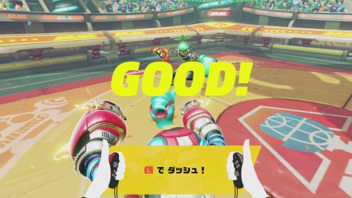 画像ギャラリー No.002のサムネイル画像 / Nintendo Switch「ARMS」のオンライン体験会「のびーるウデだめし」プレイレポート。長く伸びるアームがクロスしかち合う,新感覚のバトルを楽しもう!