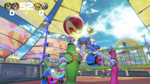 画像ギャラリー No.019のサムネイル画像 / Nintendo Switch「ARMS」のオンライン体験会「のびーるウデだめし」プレイレポート。長く伸びるアームがクロスしかち合う,新感覚のバトルを楽しもう!
