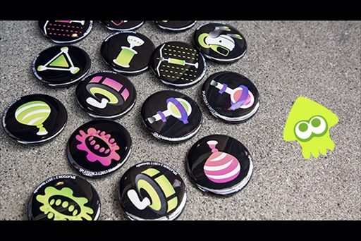 画像集 011 スプラトゥーン2 の新作tシャツとキャップが登場 缶バッジ