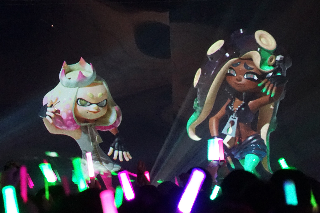 画像集 007 闘会議18 スプラトゥーン2 テンタクルズ初の人間界ライブ ハイカ
