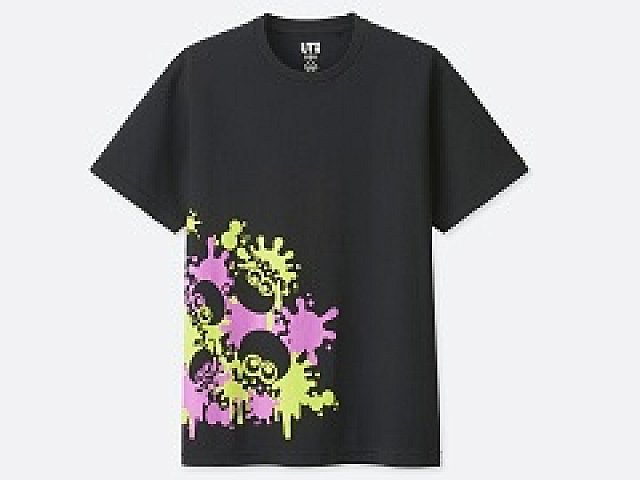 ユニクロ,「スプラトゥーン」デザインのTシャツを4月22日に発売