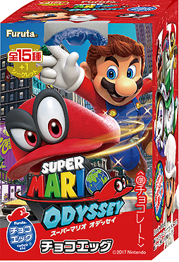 スーパーマリオ オデッセイ のチョコエッグが10月22日に発売へ マリオがキャプチャーで敵キャラに扮した姿などのフィギュアがラインナップ