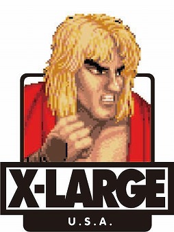 ストリートファイターii がファッションブランドxlargeとコラボ Tシャツやジャケットなどが発売