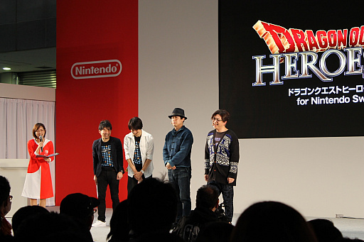 画像ギャラリー No.006のサムネイル画像 / 「ドラゴンクエストヒーローズI・II」のステージイベントをレポート。新キャラ“ライアン”役の杉田智和さん,“クリフト”役の緑川 光さんが新ボス“シドー”に挑戦