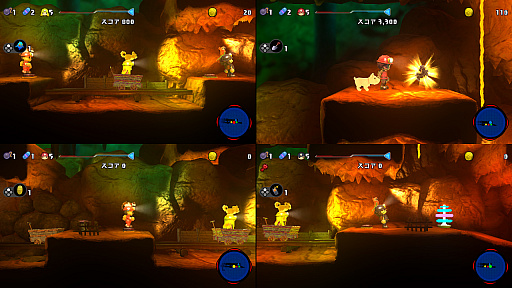 みんなでワイワイ スペランカー をテーブルモードでプレイ Nintendo Switchだからこそ生まれるコミュニケーションが面白い みんなでワイワイ スペランカー をテーブルモードでプレイ Nintendo Switchだからこそ生まれるコミュニケーションが面白い