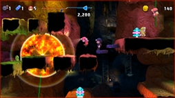 画像ギャラリー No.003のサムネイル画像 / 「みんなでワイワイ!スペランカー」,体験版の配信が本日開始。最大4人で洞窟探検の舞台となる“さいくつじょうあと”の序盤を楽しめる