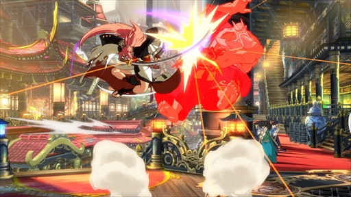 画像ギャラリー No.017のサムネイル画像 / 「GUILTY GEAR Xrd REV 2」,「梅喧」と「アンサー」のプロフィールとバトルスタイルを公開。旧キャラクターの新モーションも