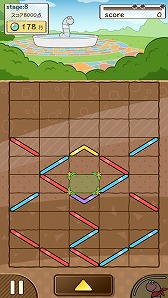 画像ギャラリー No.002のサムネイル画像 / 名作パズル「GUNPEY」シリーズ初のスマホアプリ「ぐんぺい 花のカーニバル」が本日配信開始。みみずを動かしてラインを揃えよう