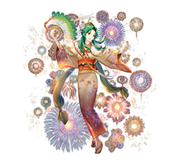 画像ギャラリー No.008のサムネイル画像 / 「ファイアーエムブレム ヒーローズ」,超英雄召喚イベント 「白夜の夏祭り」を8月10日に開始。浴衣をまとったリョウマ,エリンシアらが登場