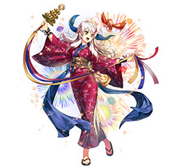 画像ギャラリー No.016のサムネイル画像 / 「ファイアーエムブレム ヒーローズ」,超英雄召喚イベント 「白夜の夏祭り」を8月10日に開始。浴衣をまとったリョウマ,エリンシアらが登場