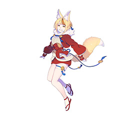 画像ギャラリー No.005のサムネイル画像 / 「ファイアーエムブレム ヒーローズ」にキヌ,ニシキら新英雄が参戦。イベント「妖狐の親子、ガルーの親子」が2月20日にスタート