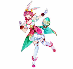 画像ギャラリー No.006のサムネイル画像 / 「ファイアーエムブレム ヒーローズ」に春祭りを楽しむイドゥン,ナーシェンら4人の超英雄達が3月18日に登場。うさ耳を着用した姿にも注目