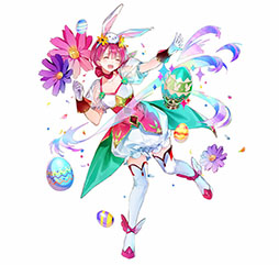 画像ギャラリー No.007のサムネイル画像 / 「ファイアーエムブレム ヒーローズ」に春祭りを楽しむイドゥン,ナーシェンら4人の超英雄達が3月18日に登場。うさ耳を着用した姿にも注目