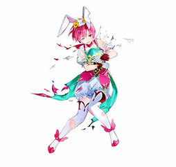 画像ギャラリー No.008のサムネイル画像 / 「ファイアーエムブレム ヒーローズ」に春祭りを楽しむイドゥン,ナーシェンら4人の超英雄達が3月18日に登場。うさ耳を着用した姿にも注目