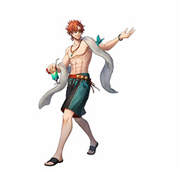 画像ギャラリー No.006のサムネイル画像 / ベレス,シルヴァンらが水着をまとった姿で参戦。「ファイアーエムブレム ヒーローズ」の超英雄召喚イベントが7月8日にスタート