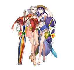 画像ギャラリー No.001のサムネイル画像 / 「ファイアーエムブレム ヒーローズ」にエーデルガルトら級長たちが水着姿になって登場。6月17日に召喚イベントが開始に