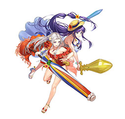 画像ギャラリー No.002のサムネイル画像 / 「ファイアーエムブレム ヒーローズ」にエーデルガルトら級長たちが水着姿になって登場。6月17日に召喚イベントが開始に