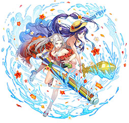 画像ギャラリー No.003のサムネイル画像 / 「ファイアーエムブレム ヒーローズ」にエーデルガルトら級長たちが水着姿になって登場。6月17日に召喚イベントが開始に