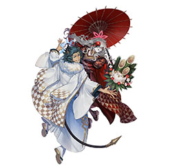 画像ギャラリー No.002のサムネイル画像 / 「ファイアーエムブレム ヒーローズ」,和服姿のアスクやベルベットら4名の超英雄が2023年元日に実装へ。羽子板や門松など正月らしさにも注目