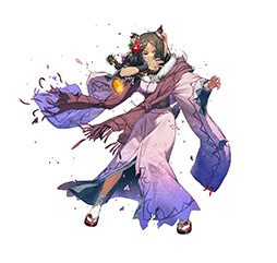 画像ギャラリー No.008のサムネイル画像 / 「ファイアーエムブレム ヒーローズ」,和服姿のアスクやベルベットら4名の超英雄が2023年元日に実装へ。羽子板や門松など正月らしさにも注目