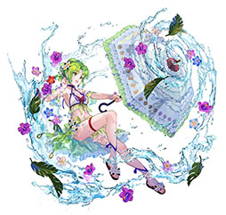 画像ギャラリー No.015のサムネイル画像 / 「ファイアーエムブレム ヒーローズ」,水着をまとったシャミア,エフラムらの参戦が決定。本日16:00に召喚イベントを開始