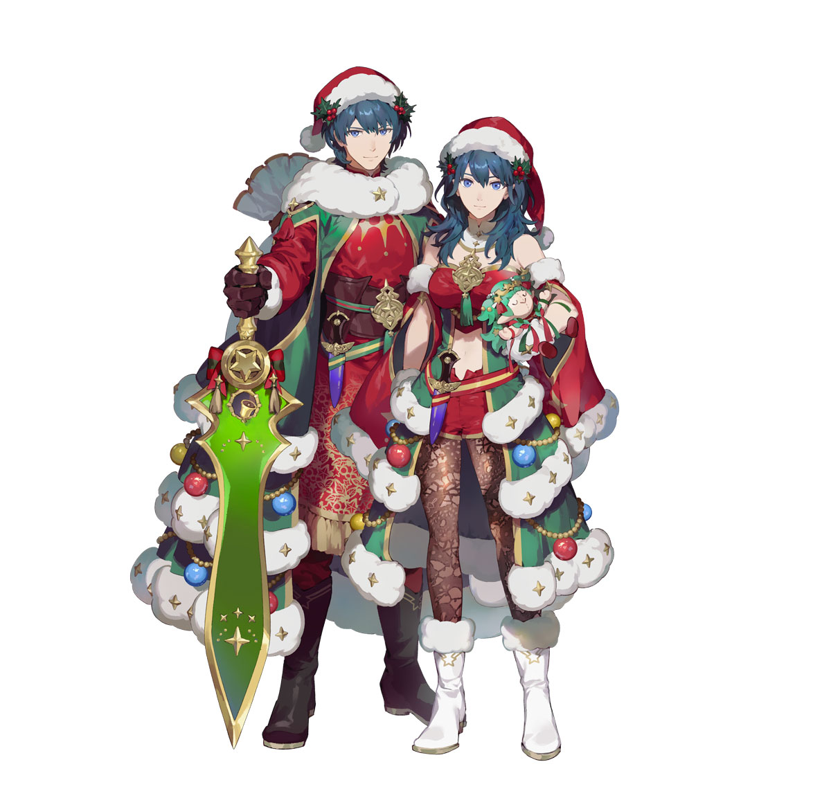 ファイアーエムブレム ヒーローズ」にクリスマス到来。サンタ風の衣装