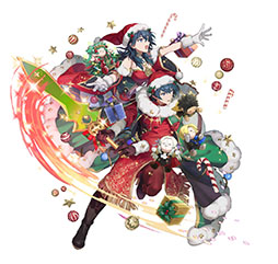 ファイアーエムブレム ヒーローズ」にクリスマス到来。サンタ風の衣装