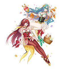 画像ギャラリー No.002のサムネイル画像 / 「ファイアーエムブレム ヒーローズ」にうさ耳姿が可愛らしいクロエ,シルヴァンらが実装決定。3月7日16:00に召喚イベントを開始