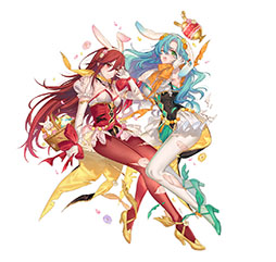 画像ギャラリー No.004のサムネイル画像 / 「ファイアーエムブレム ヒーローズ」にうさ耳姿が可愛らしいクロエ,シルヴァンらが実装決定。3月7日16:00に召喚イベントを開始