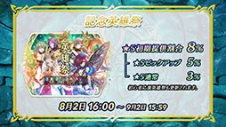 画像ギャラリー No.011のサムネイル画像 / 「ファイアーエムブレム ヒーローズ」,本日16:00にスタートする「さまぁフェーすてぃばる」や8月7日に登場する新たな超英雄らが明らかに