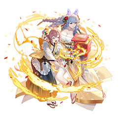 画像ギャラリー No.003のサムネイル画像 / 「ファイアーエムブレム ヒーローズ」に着物姿のヘイズルーンやターナたちが登場。2025年1月1日にスタートする召喚イベントの詳細が公開に