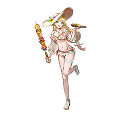 画像ギャラリー No.009のサムネイル画像 / 「ファイアーエムブレム ヒーローズ」,水着を着用したバルドルやヘズが登場。6月17日にスタートする超英雄召喚イベントの内容を紹介