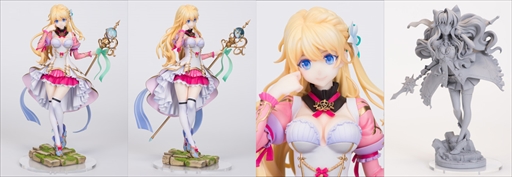 画像ギャラリー No.002のサムネイル画像 / 「テリア・サーガ」「セブンナイツ」のスケールフィギュアがワンダーフェスティバル2017に出展