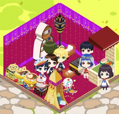 画像ギャラリー No.009のサムネイル画像 / 「異世界でカフェを開店しました。」でイベント「スパイス香る!アラビアン」が開始