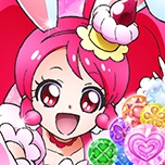 画像ギャラリー No.002のサムネイル画像 / スマホ向けパズル「プリキュア つながるぱずるん」が配信開始。“美墨なぎさ ブラックリボン”など事前登録特典をプレゼント