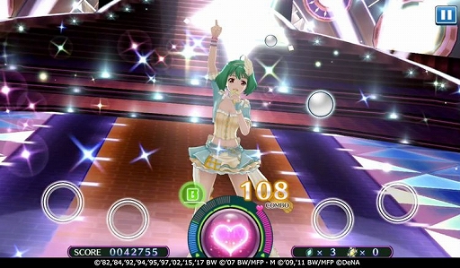 画像ギャラリー No.003のサムネイル画像 / 「歌マクロス スマホDeカルチャー」,「ランカ・リー」の新衣装が登場