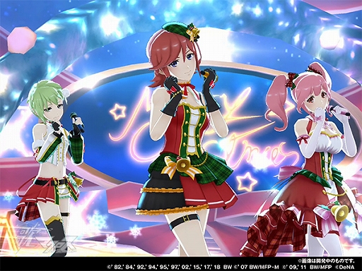 画像ギャラリー No.003のサムネイル画像 / 「歌マクロス スマホDeカルチャー」,イベント「聖なる夜の涙目SONG」と「無料10連ガチャ」が開催