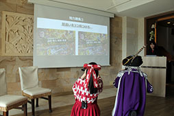 画像ギャラリー No.019のサムネイル画像 / 「仮面女子」の神谷えりなさん,ゴー☆ジャスさんもリアル謎解きゲームに挑戦! 「八百万クエスト」メディア向け体験会をレポート