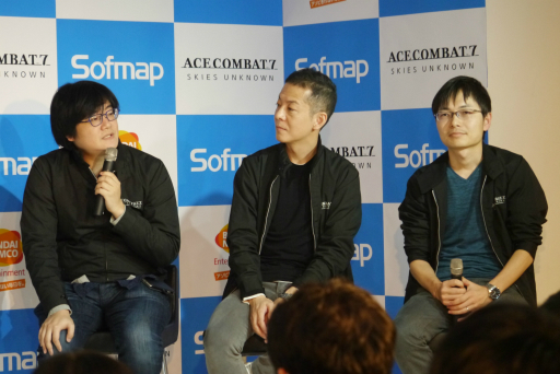 画像ギャラリー No.007のサムネイル画像 / 「エースコンバット7 スカイズ・アンノウン」発売記念イベントをレポート。開発陣へのミニインタビューもお届け