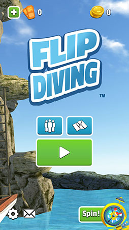 画像ギャラリー No.002のサムネイル画像 / 水面があれば場所はどこでもOK? 飛込競技がモチーフの「Flip Diving」を紹介する「(ほぼ)日刊スマホゲーム通信」第1336回