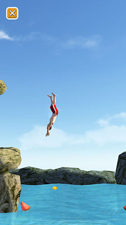 画像ギャラリー No.003のサムネイル画像 / 水面があれば場所はどこでもOK? 飛込競技がモチーフの「Flip Diving」を紹介する「(ほぼ)日刊スマホゲーム通信」第1336回
