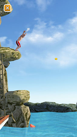 画像ギャラリー No.004のサムネイル画像 / 水面があれば場所はどこでもOK? 飛込競技がモチーフの「Flip Diving」を紹介する「(ほぼ)日刊スマホゲーム通信」第1336回