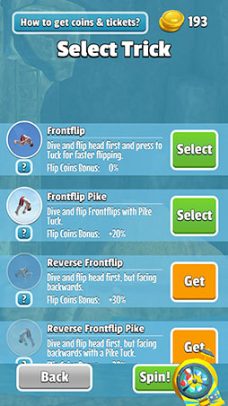 画像ギャラリー No.009のサムネイル画像 / 水面があれば場所はどこでもOK? 飛込競技がモチーフの「Flip Diving」を紹介する「(ほぼ)日刊スマホゲーム通信」第1336回