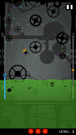 画像ギャラリー No.004のサムネイル画像 / “酸”が迫るスリル。廃鉱から地上への脱出を目指すアクションゲーム「Gear Miner」を紹介する「（ほぼ）日刊スマホゲーム通信」第1342回