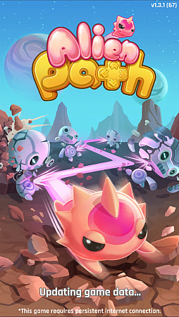 画像ギャラリー No.001のサムネイル画像 / エイリアンを滑らせて敵の撃破を狙う。スマホ向けパズルゲーム「Alien Path」を紹介する「(ほぼ)日刊スマホゲーム通信」第1344回