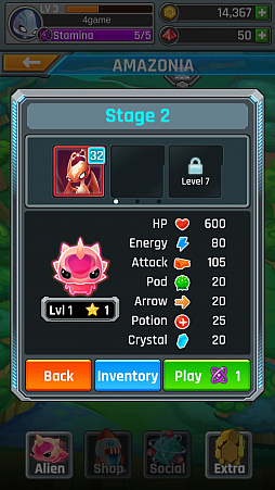 画像ギャラリー No.010のサムネイル画像 / エイリアンを滑らせて敵の撃破を狙う。スマホ向けパズルゲーム「Alien Path」を紹介する「(ほぼ)日刊スマホゲーム通信」第1344回