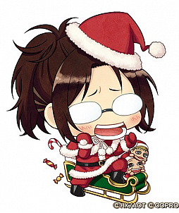 画像ギャラリー No.005のサムネイル画像 / 「進撃の巨人 チェインパズルフィーバー」,クリスマスイベント「暴走!サンタさんXmasの大進撃」がスタート