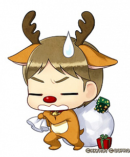 画像ギャラリー No.006のサムネイル画像 / 「進撃の巨人 チェインパズルフィーバー」,クリスマスイベント「暴走!サンタさんXmasの大進撃」がスタート