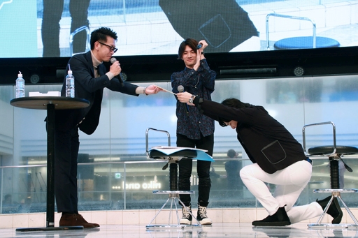 ���������꡼ No.032�Υ���ͥ������ / AGF2018�ǹԤ�줿���˥�֥����ɥ�ޥ����� SideM ��ͳ���ä�Mini!�ץȡ������ơ������ݡ��ȡ����å����襤���ѤΥ����ɥ�ã�򿶤��֤�